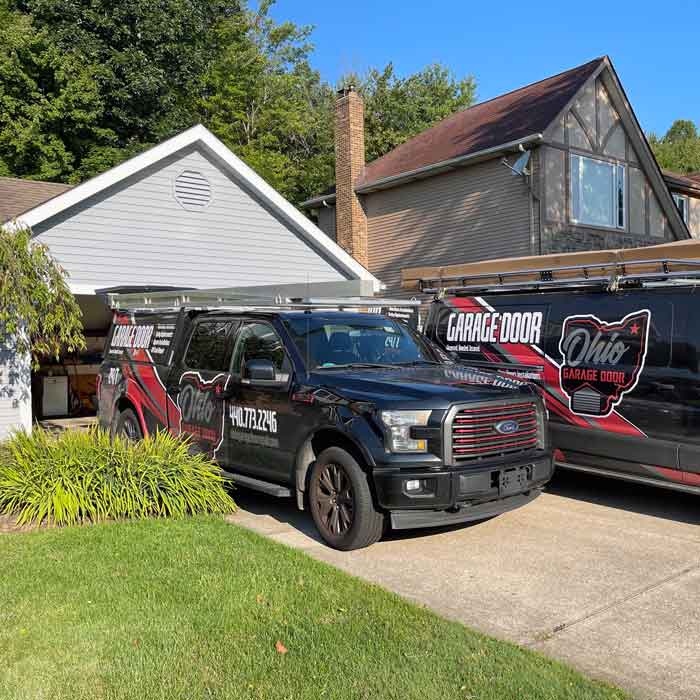 Garage Door Service Trucks